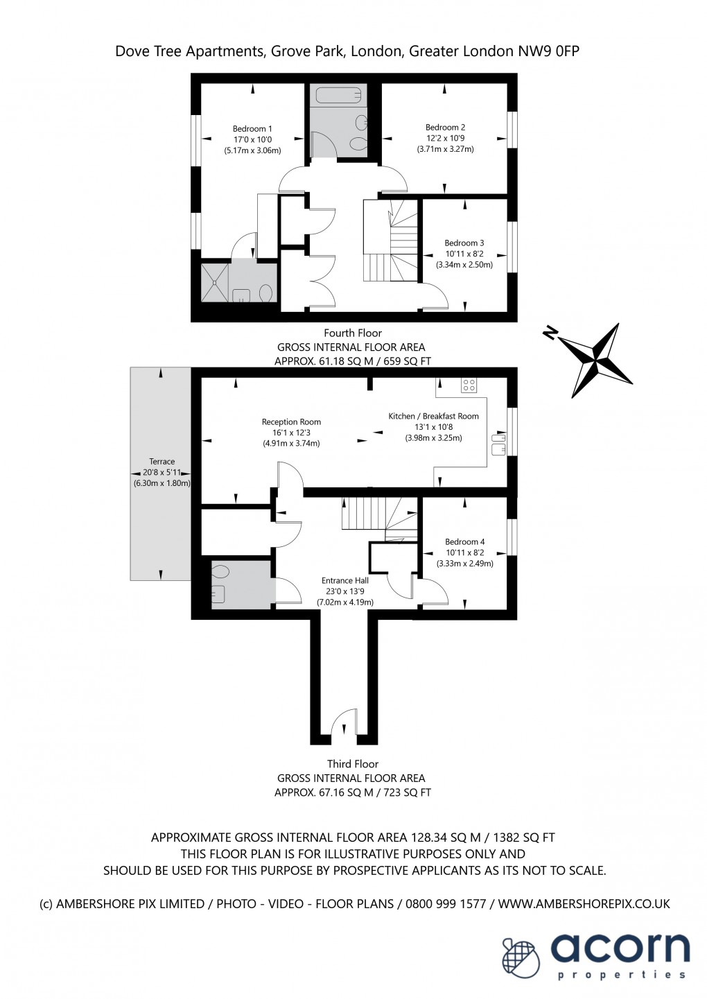 Floorplan for Colindale, London