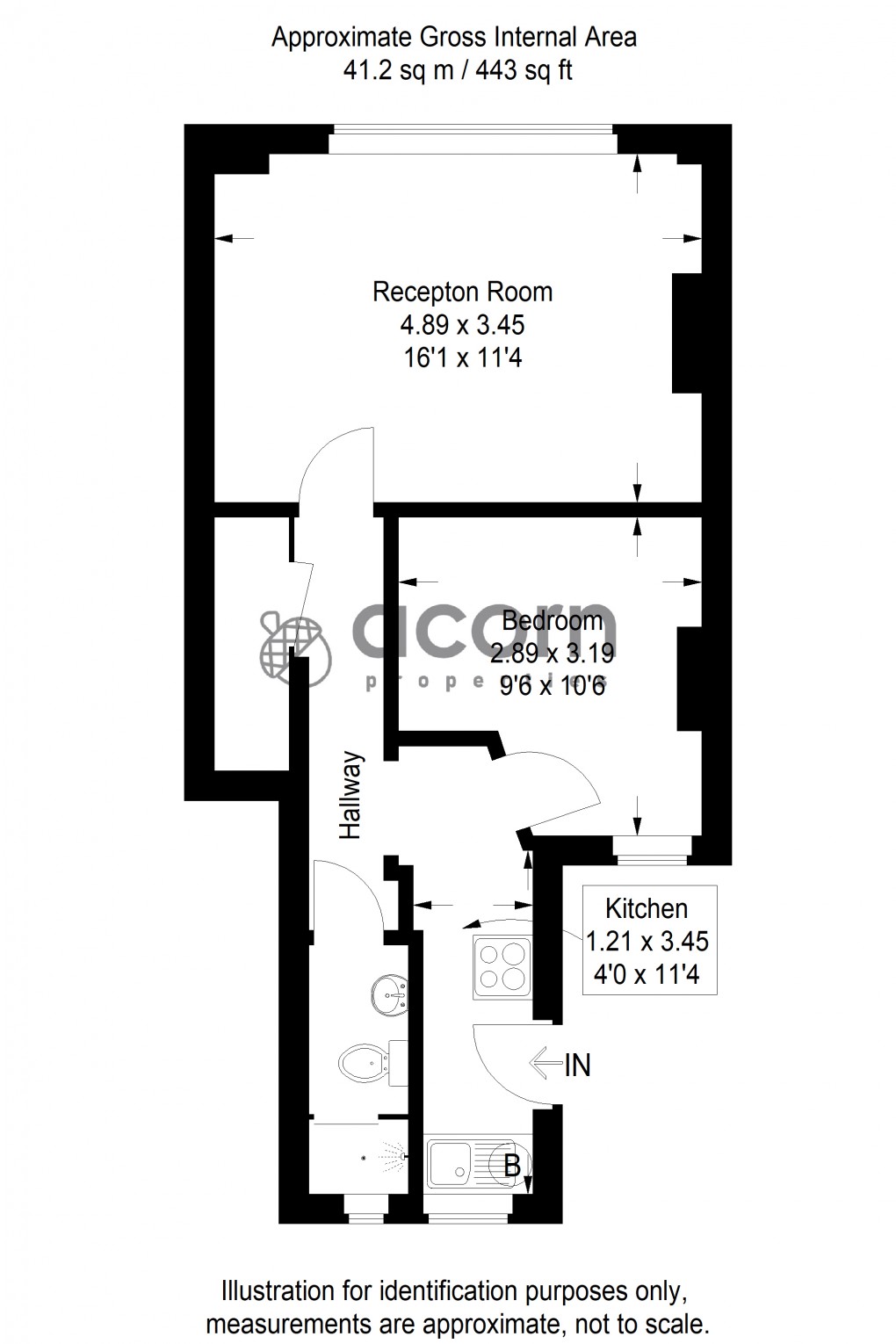 Floorplan for Colindale, London