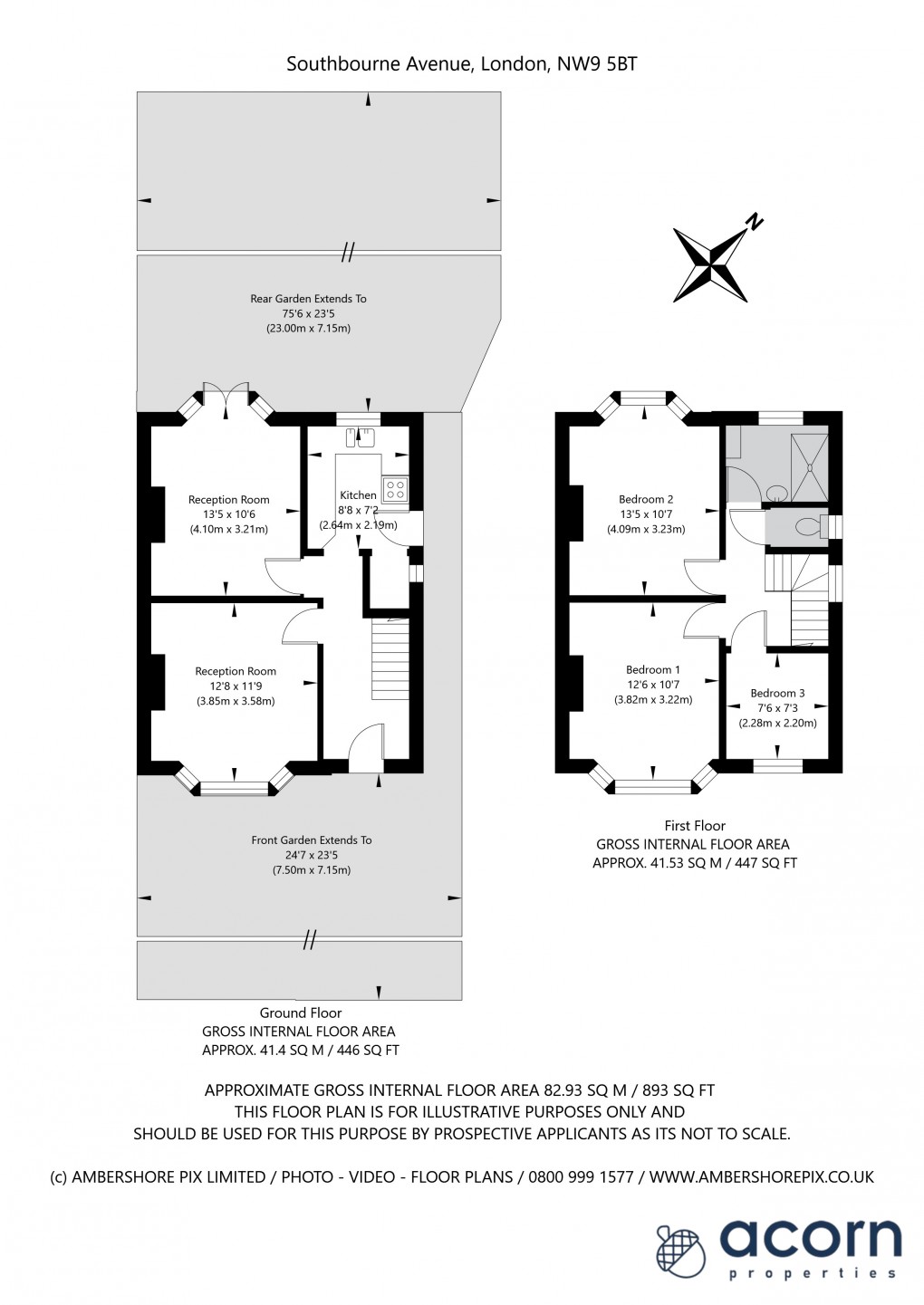 Floorplan for Colindale, London