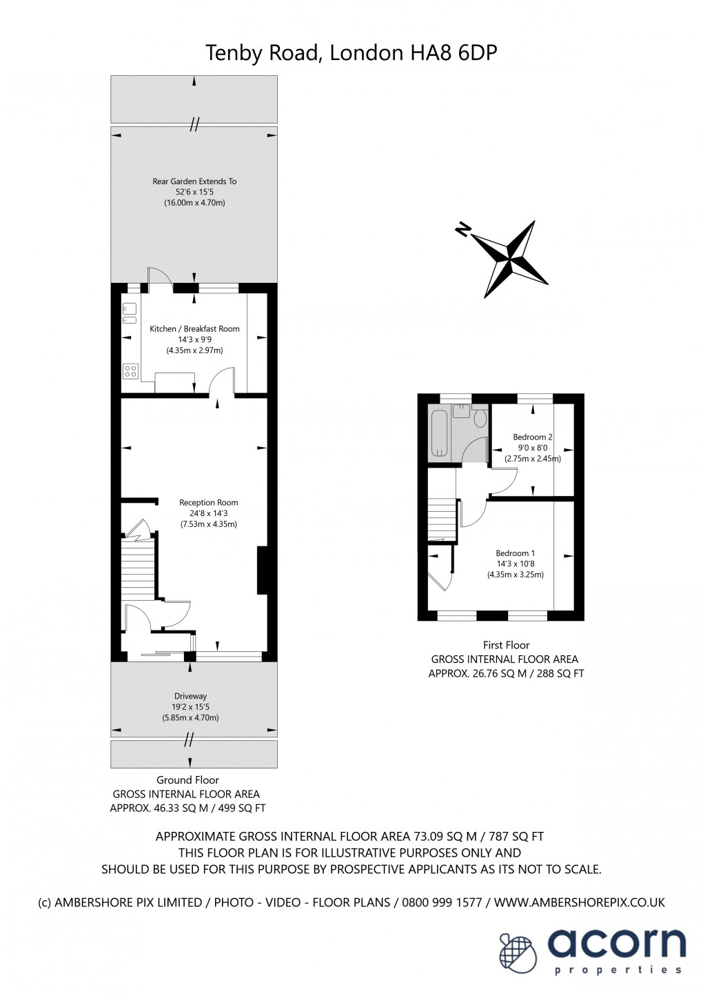 Floorplan for Edgware, Middx