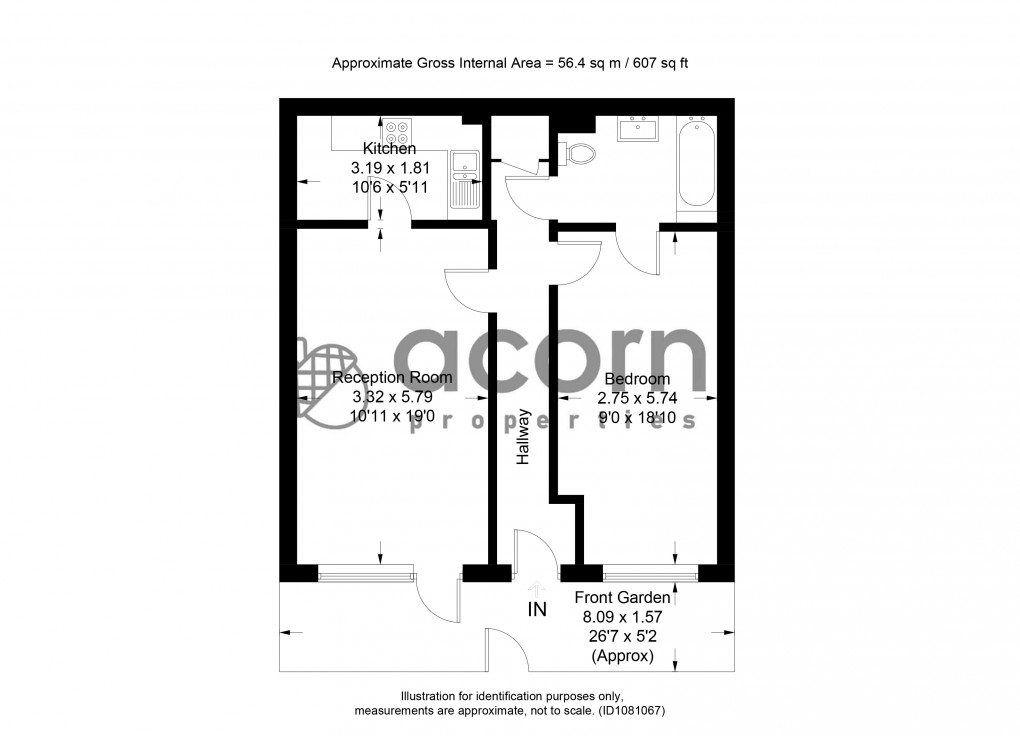 Floorplan for Guardian Avenue, 3 Guardian Avenue, Colindale