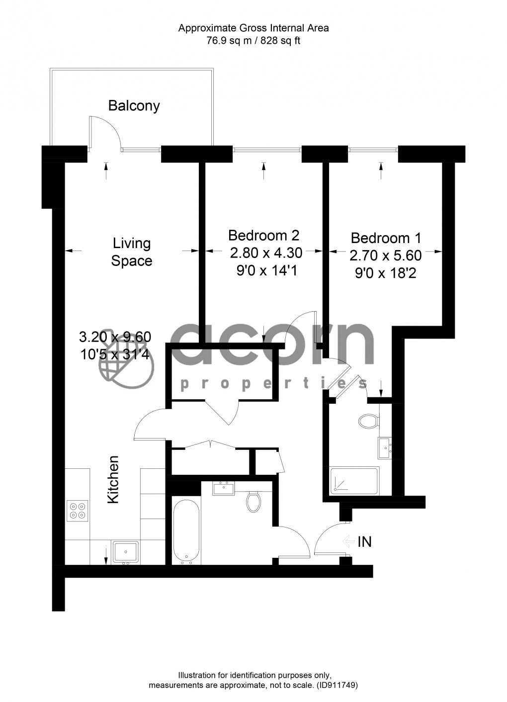 Floorplan for Edgware Road, 399 Edgware Road, London