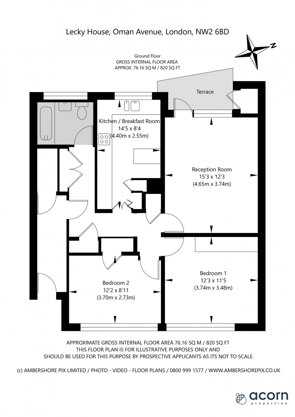 Floorplan for Cricklewood, London