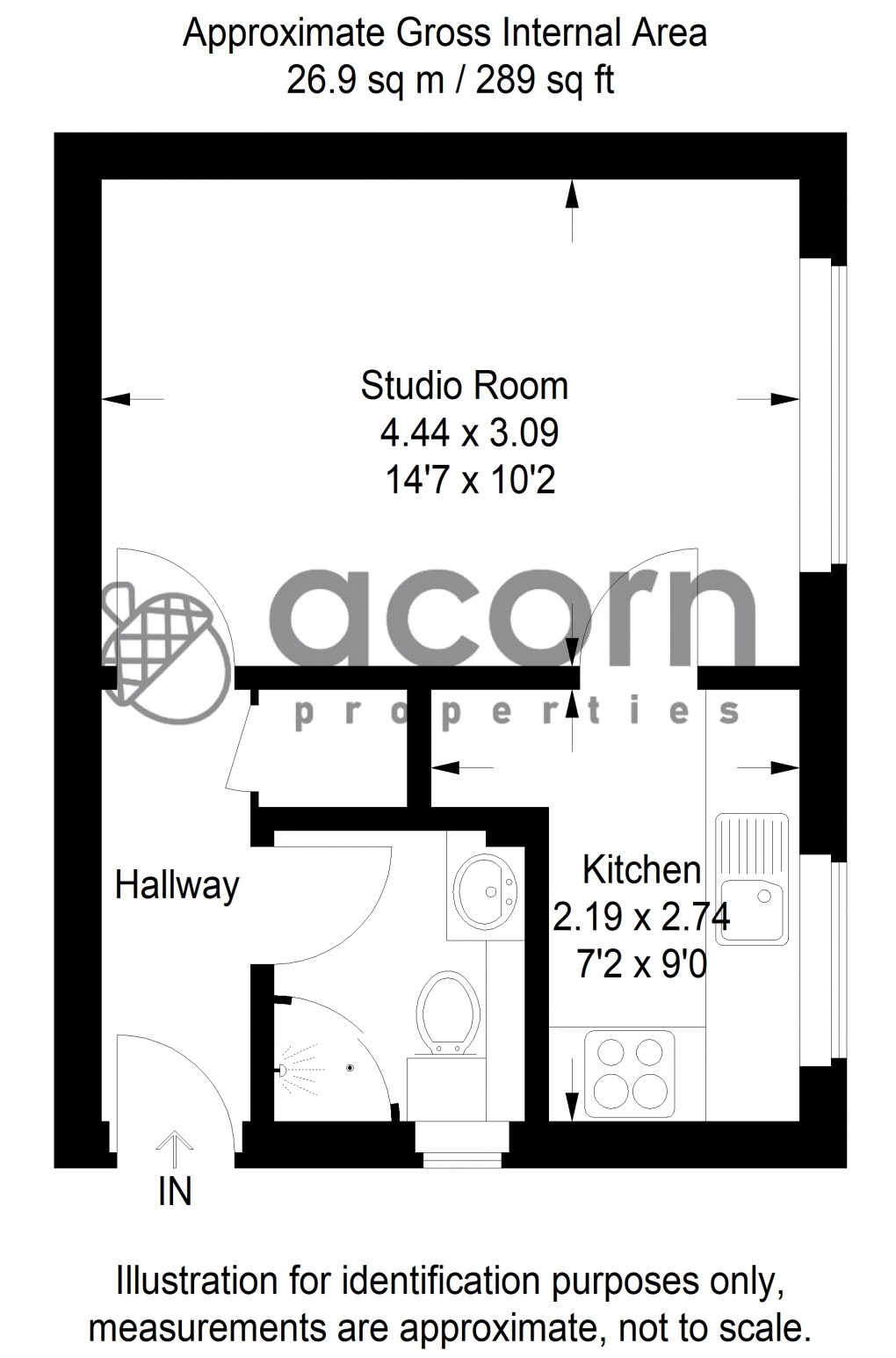 Floorplan for Booth Road, Colindale, London