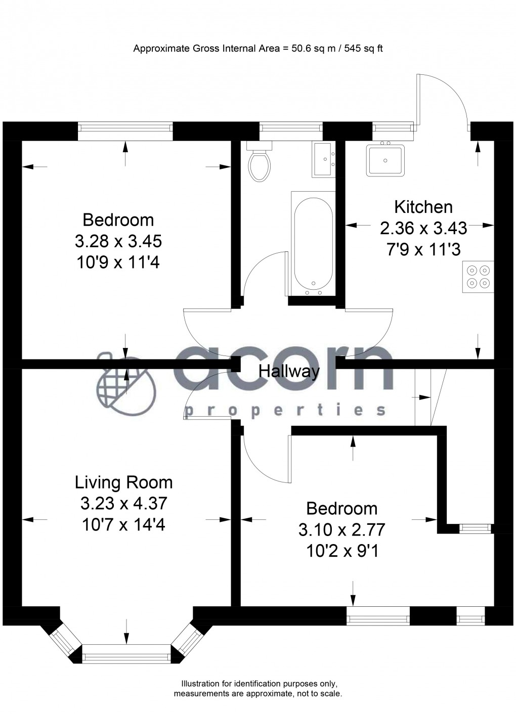 Floorplan for Colindale Avenue, London