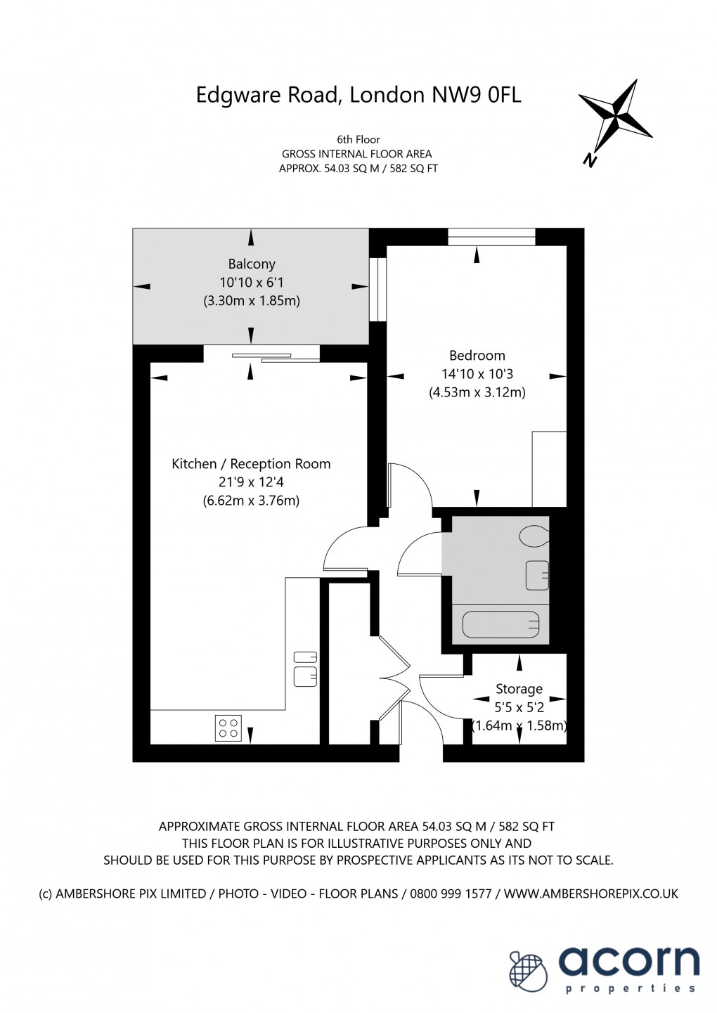 Floorplan for Edgware Road, 399j Edgware Road, London